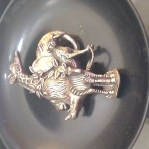 Vintage Dakota west designs sterling silver brooch